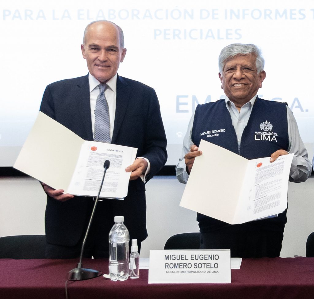 Calidad de futuras obras de Emape serán garantizada por el Colegio de Ingenieros